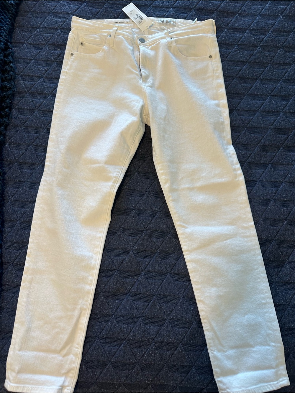 AG Adriano Goldschmied White Women's Jeans